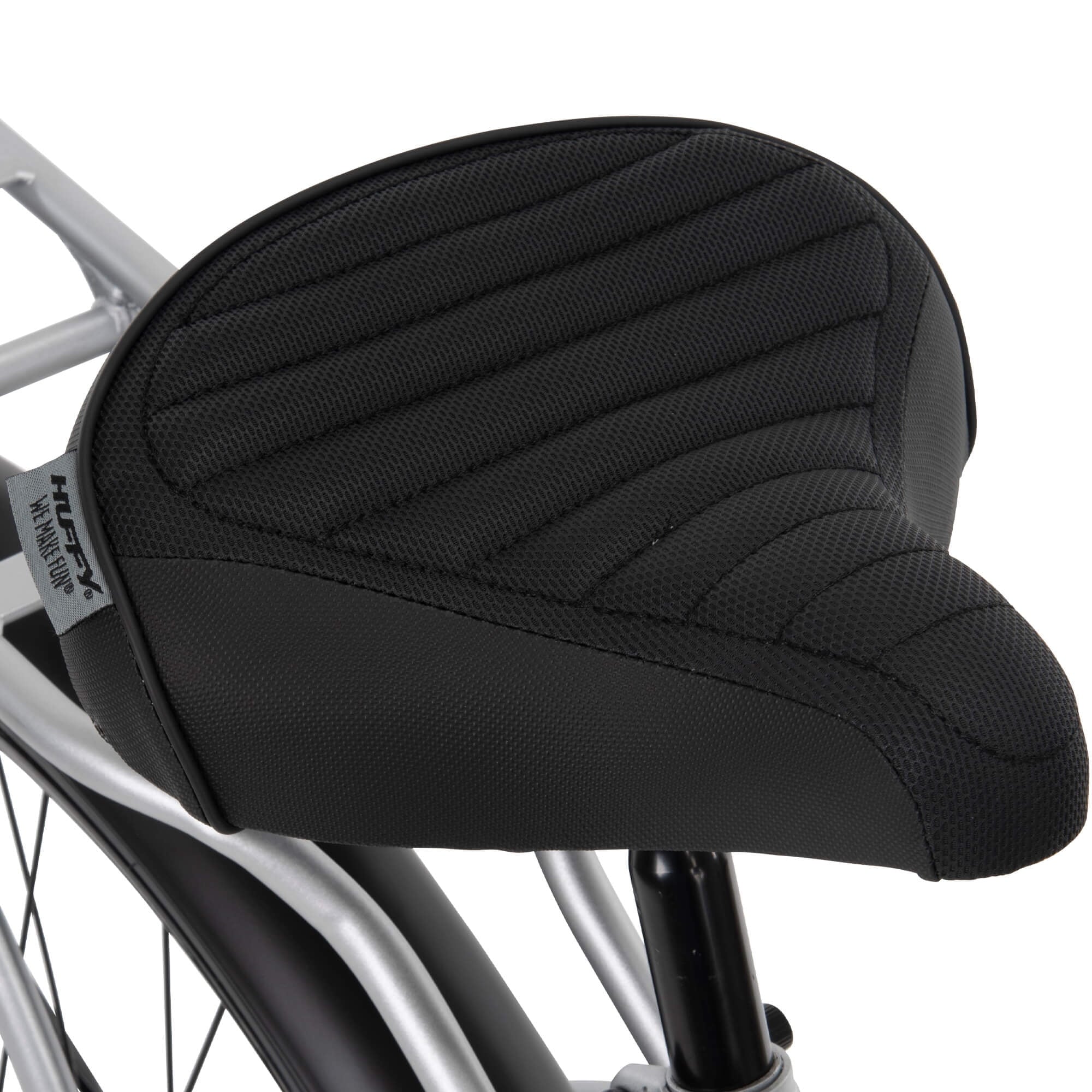 26 In. Nel Lusso Men¡¯s Beach Cruiser Bike. Silver