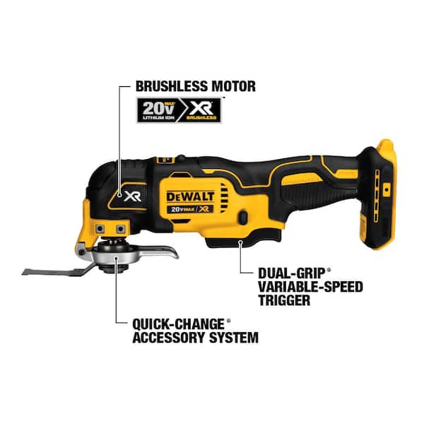 20V MAX Cordless 10 Tool Combo Kit. (2) 20V 2.0Ah and (1) 20V 5.0Ah Batteries. and Charger