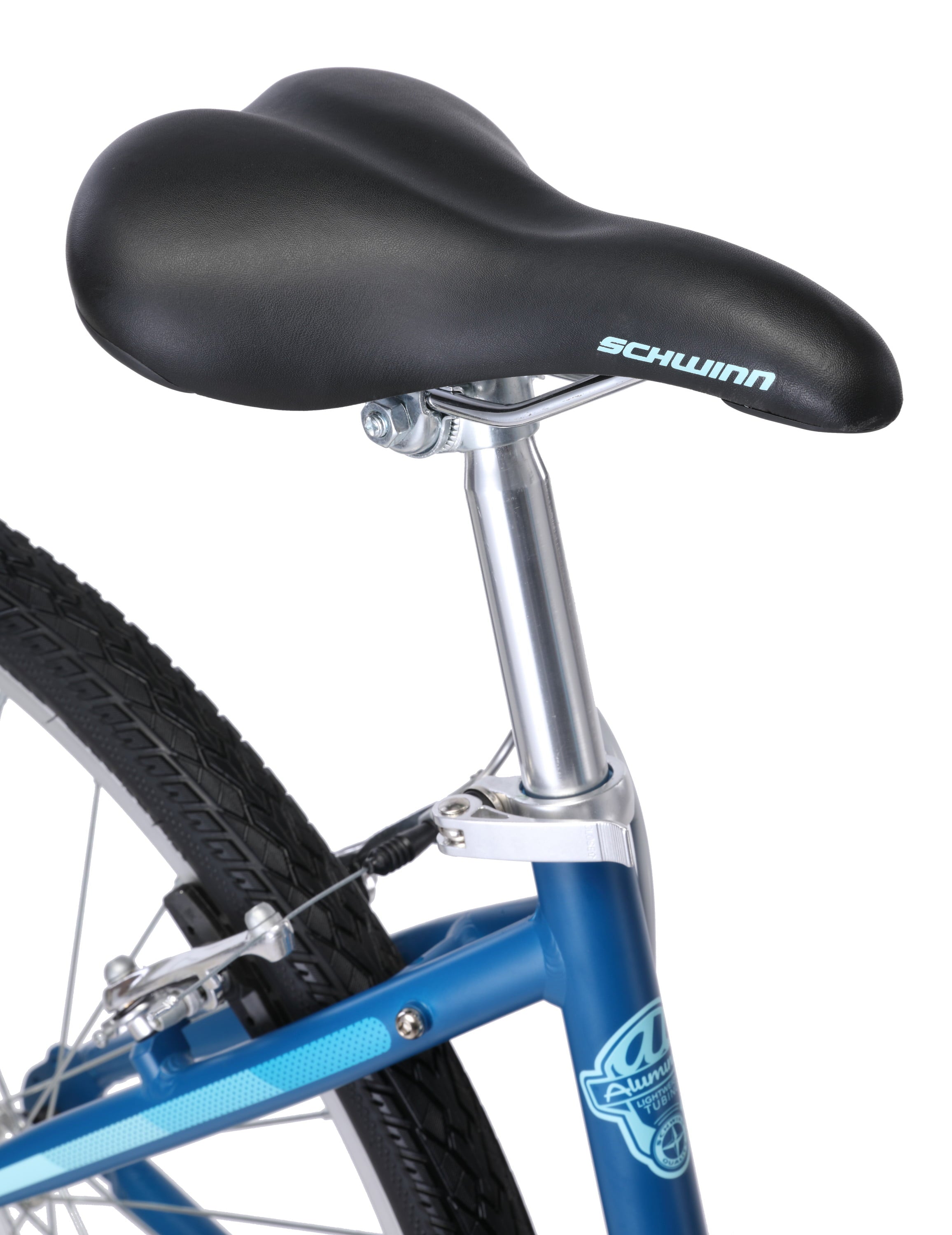 Pathway Multi-Use Bike. 700c wheels. 18 speeds. womens frame. blue. 28 inch wheel size. hybrid