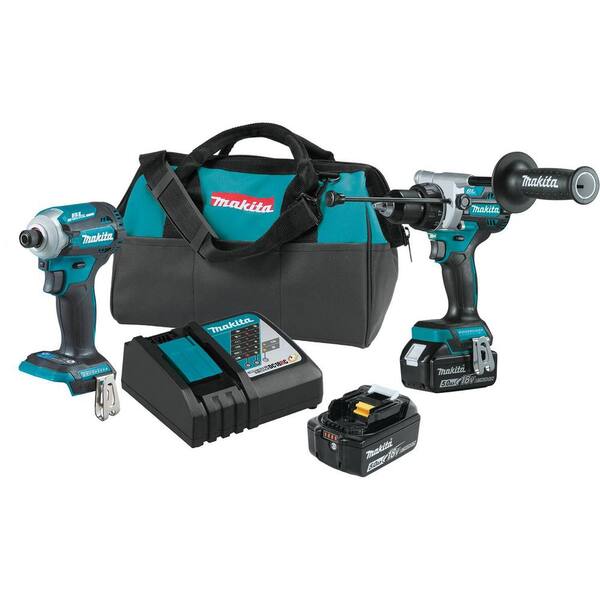 18V LXT Lithium-ion Brushless 2-pc Combo Kit 5.0Ah with bonus 18V LXT Recipro Saw and 18V LXT Multi-Tool