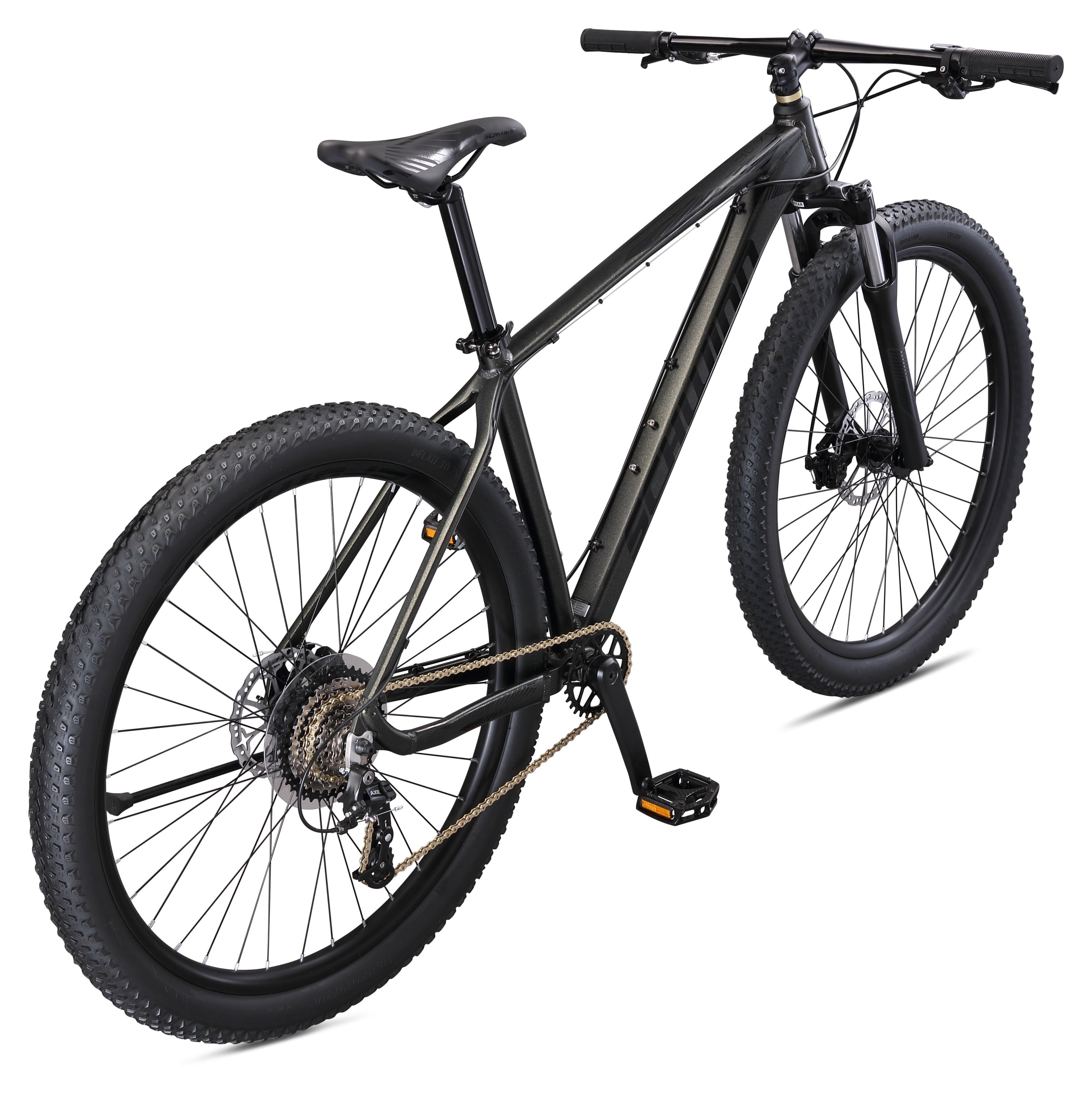 29-in. Axum Mens Mountain Bike. 19-in Frame. 8 Speeds. Black
