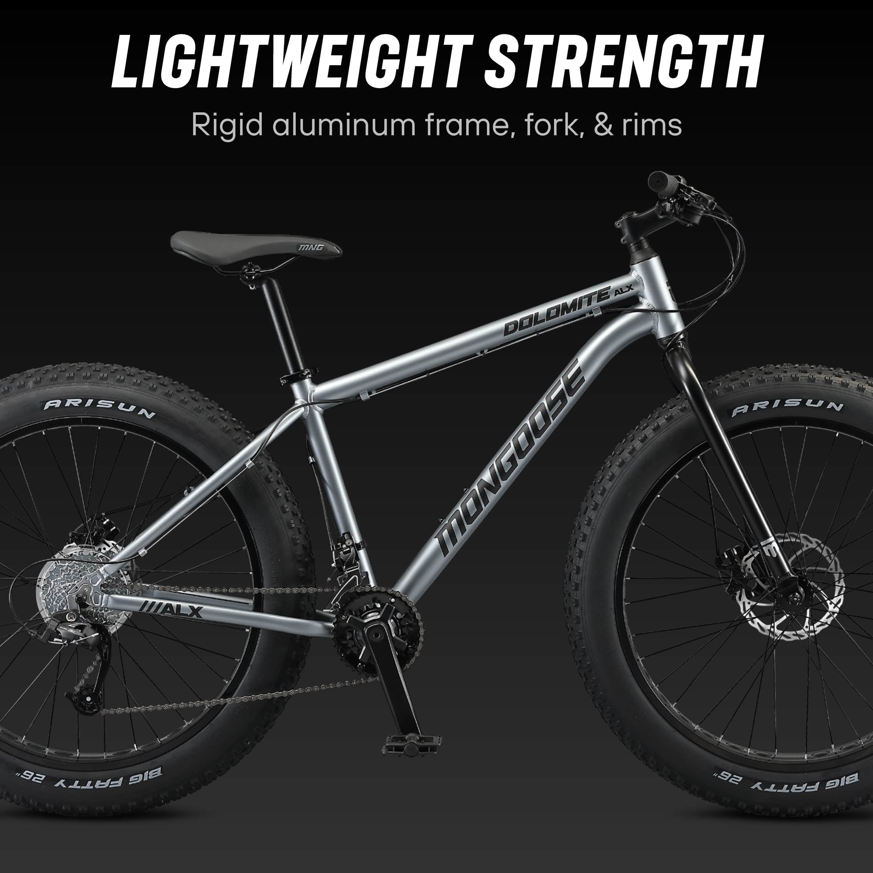 26-in. Dolomite ALX Unisex Fat Tire Mountain Bike. Gray