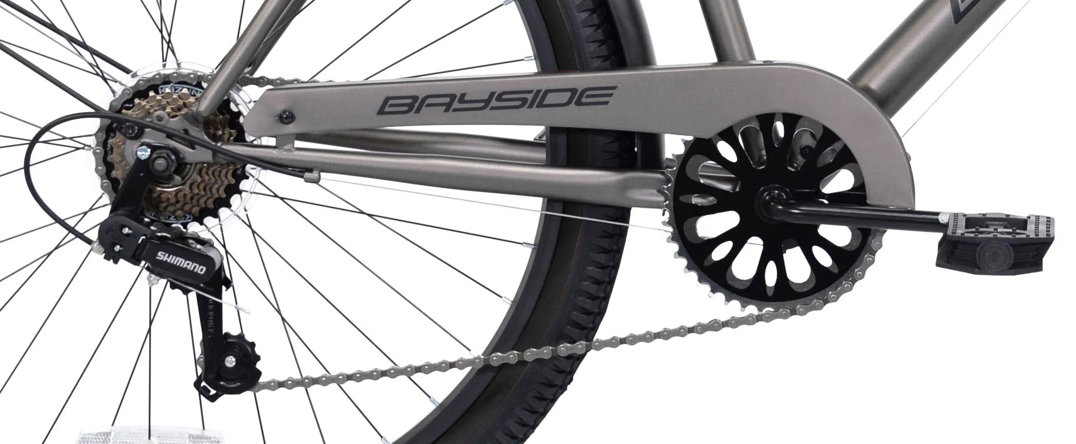 Kent 26 in. Bayside Men's Cruiser Bike. Satin Cocoa - MadeInUSA