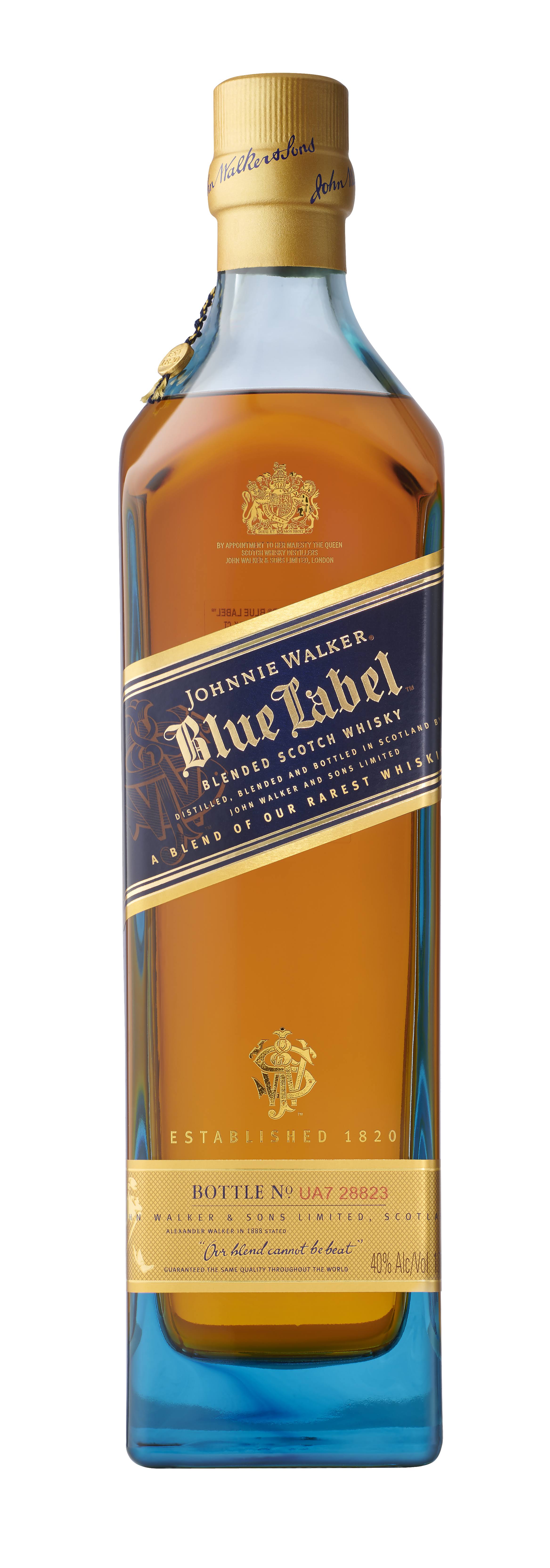 Johnnie Walker Blue Label Blended Scotch Whisky - 750 ml bottle - MadeInUSA