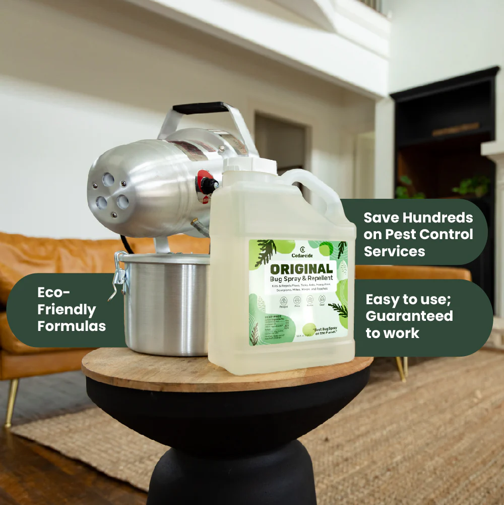 Indoor Fogging Kit for Mites. Fleas. Ants and More