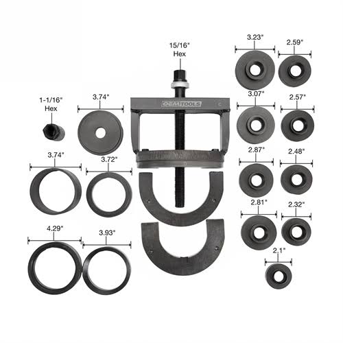 OEM Tools Master Wheel Hub and Bearing Remover and Installer Kit 27213