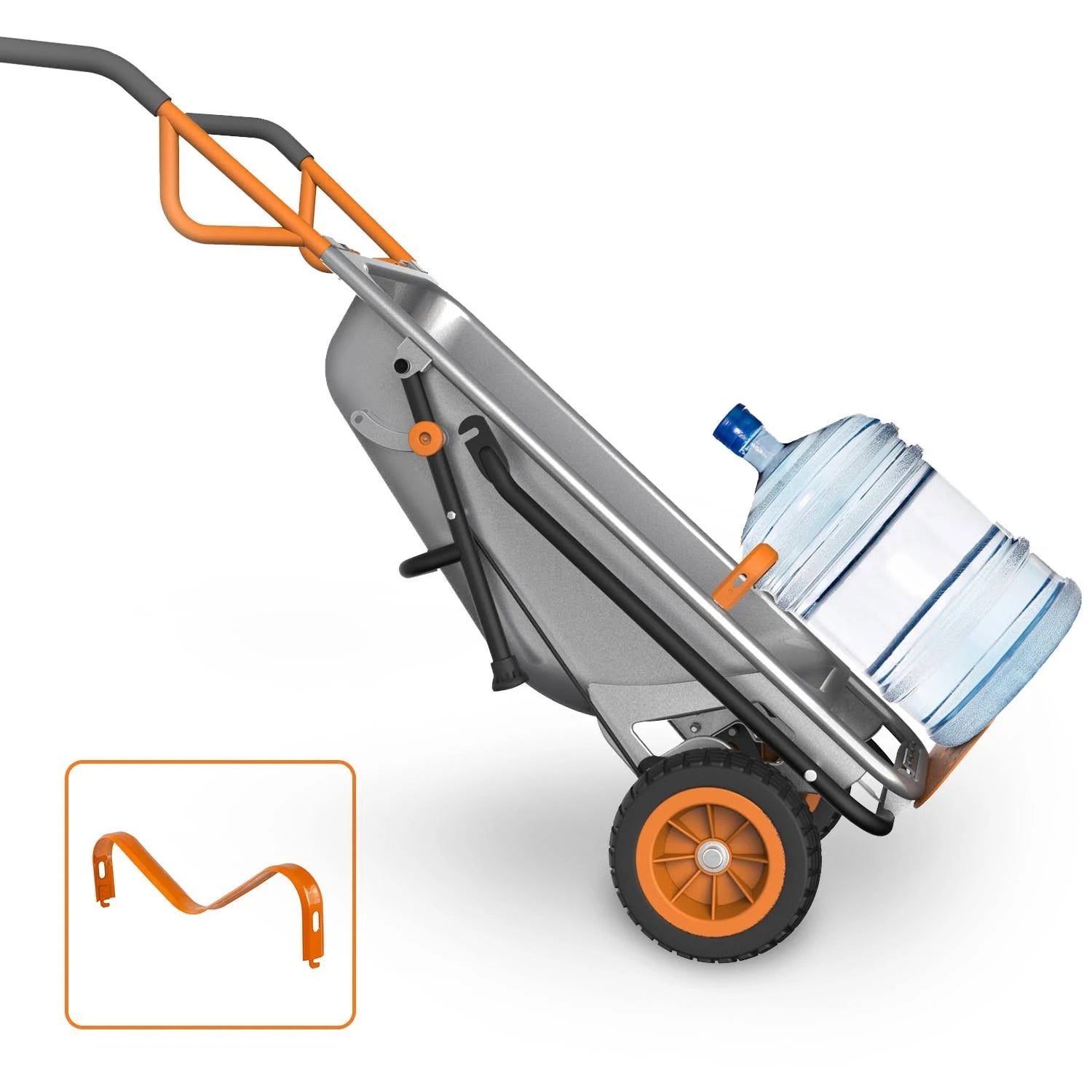 Worx WG050 Aerocart 8-in-1 Wheelbarrow - MadeInUSA