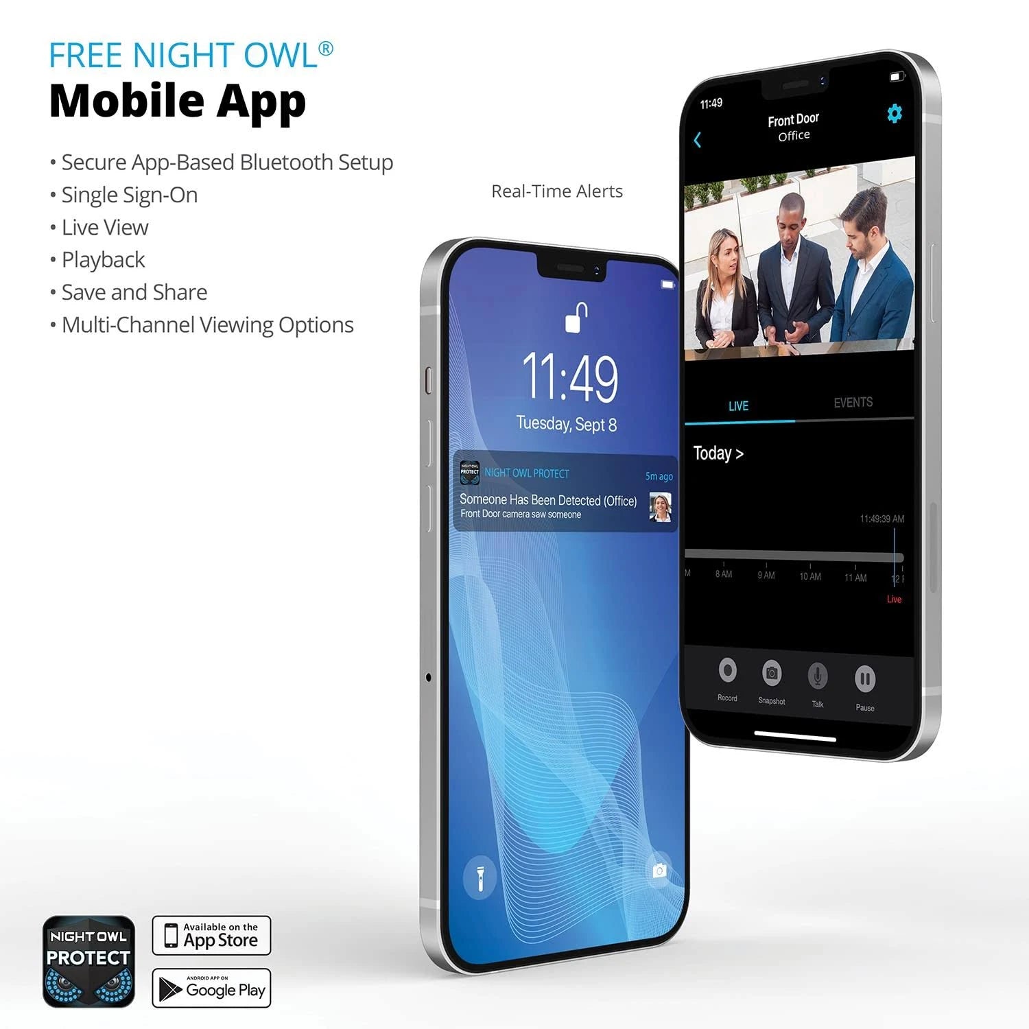 Night Owl 12 Channel DVR Home Security Camera System - 8 Pack - MadeInUSA