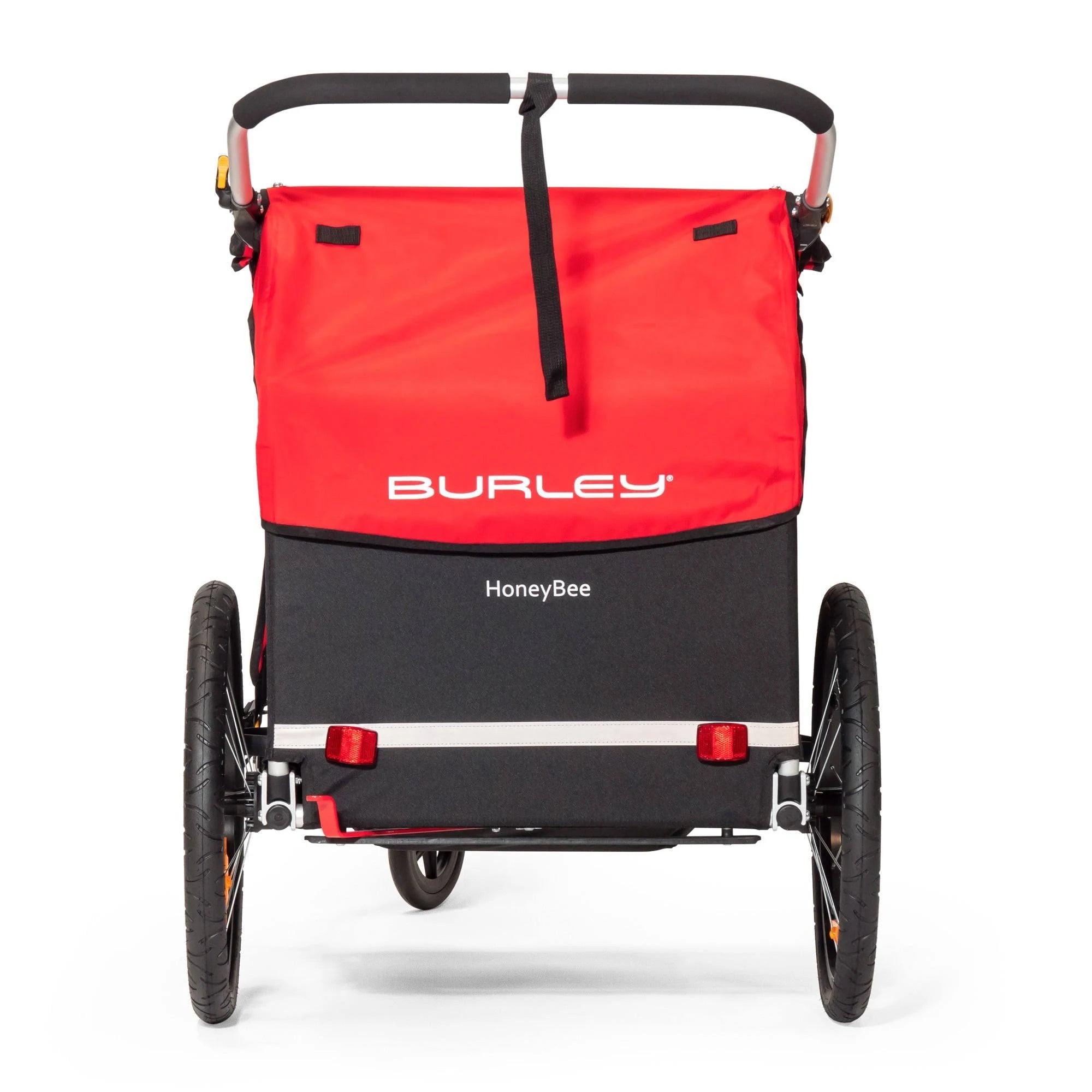 Burley Honey Bee Bike Trailer Red - MadeInUSA