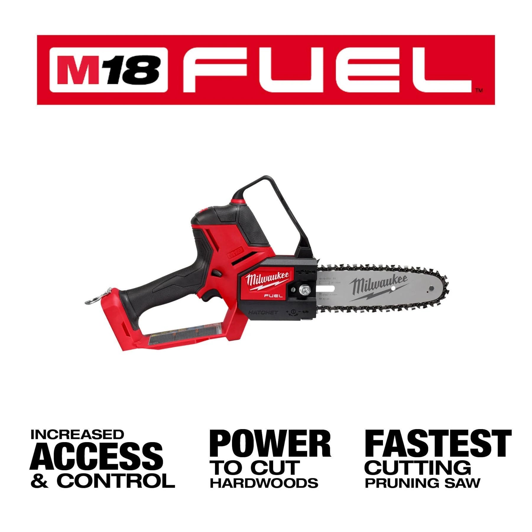 Milwaukee Tool M18 Fuel Hatchet 8 Pruning Saw 3004-20 - MadeInUSA