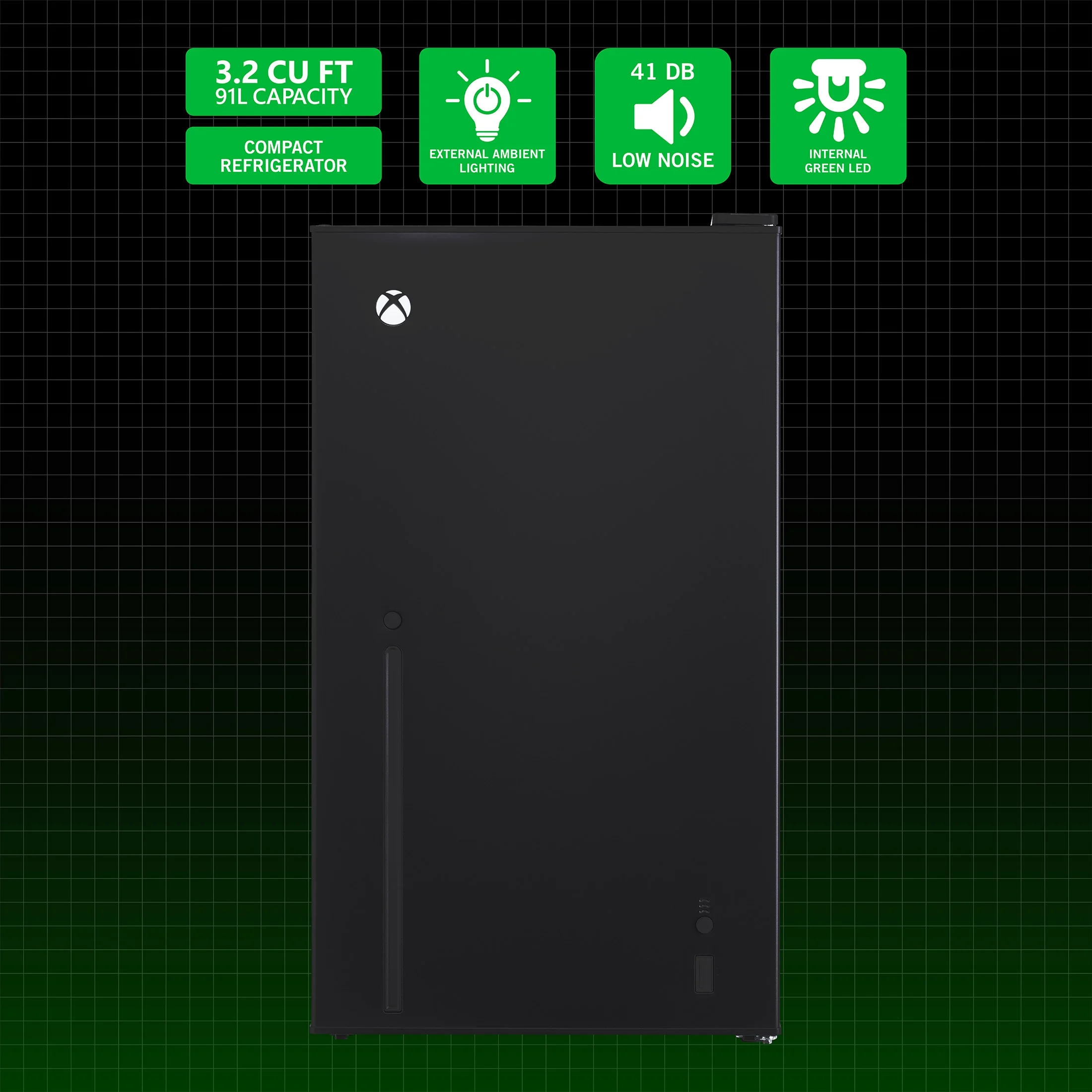 XBOX 3.2CF 1D FRIDGE - MadeInUSA