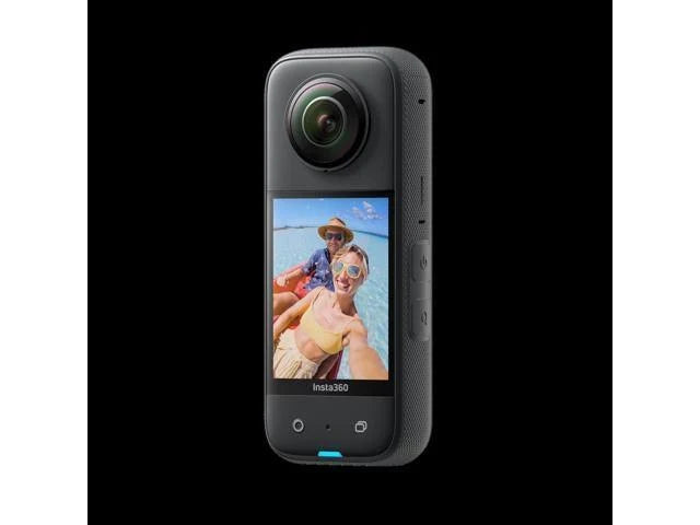 Insta360 X3 5.7K 360 Waterproof Touch Screen Action Camera - 6pc 64gb Bundle - MadeInUSA