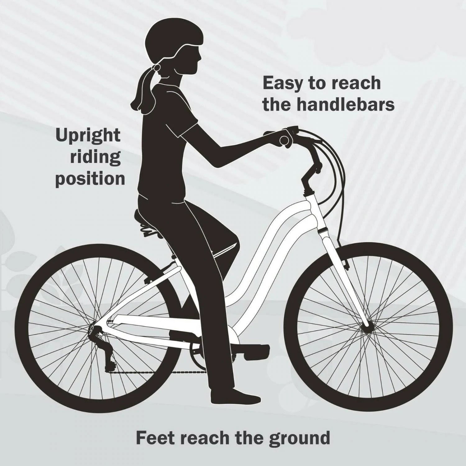 Huffy. nel Lusso Classic Cruiser Bike with Perfect Fit Frame. Women's. Light Blue. 26 - MadeInUSA