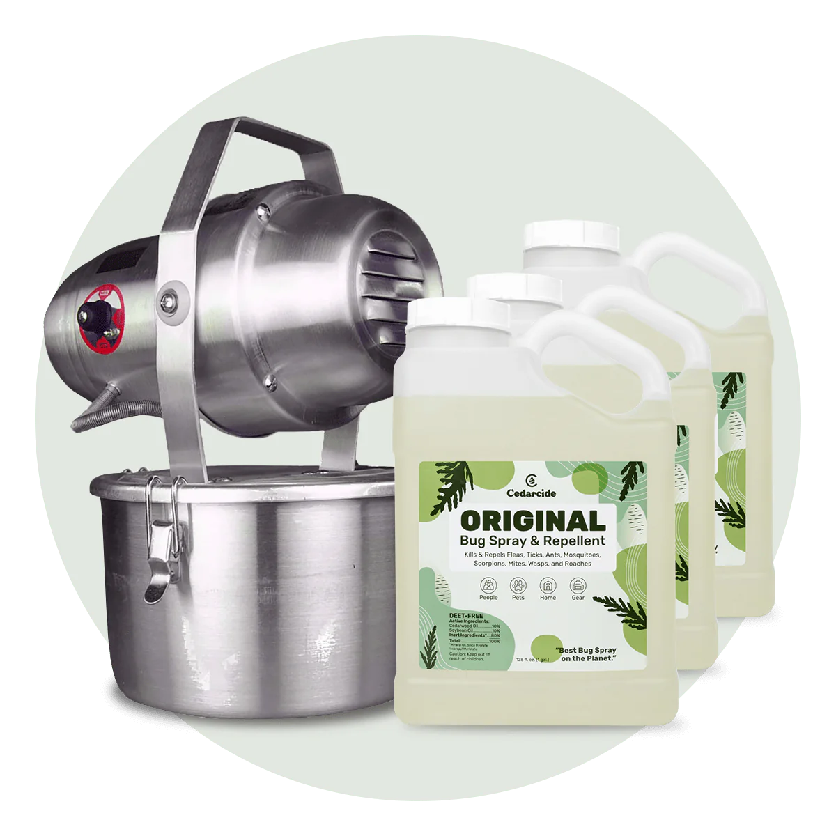 Indoor Fogging Kit for Mites. Fleas. Ants and More