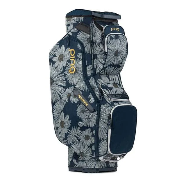 Ping Traverse Cart Bag - Black White
