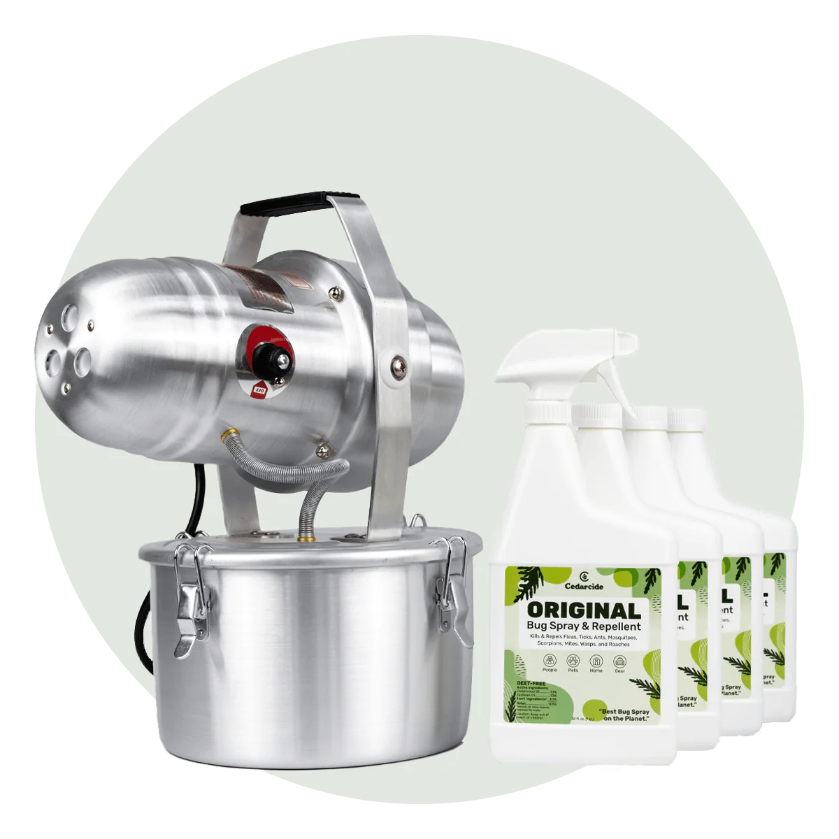 Indoor Fogging Kit for Mites. Fleas. Ants and More