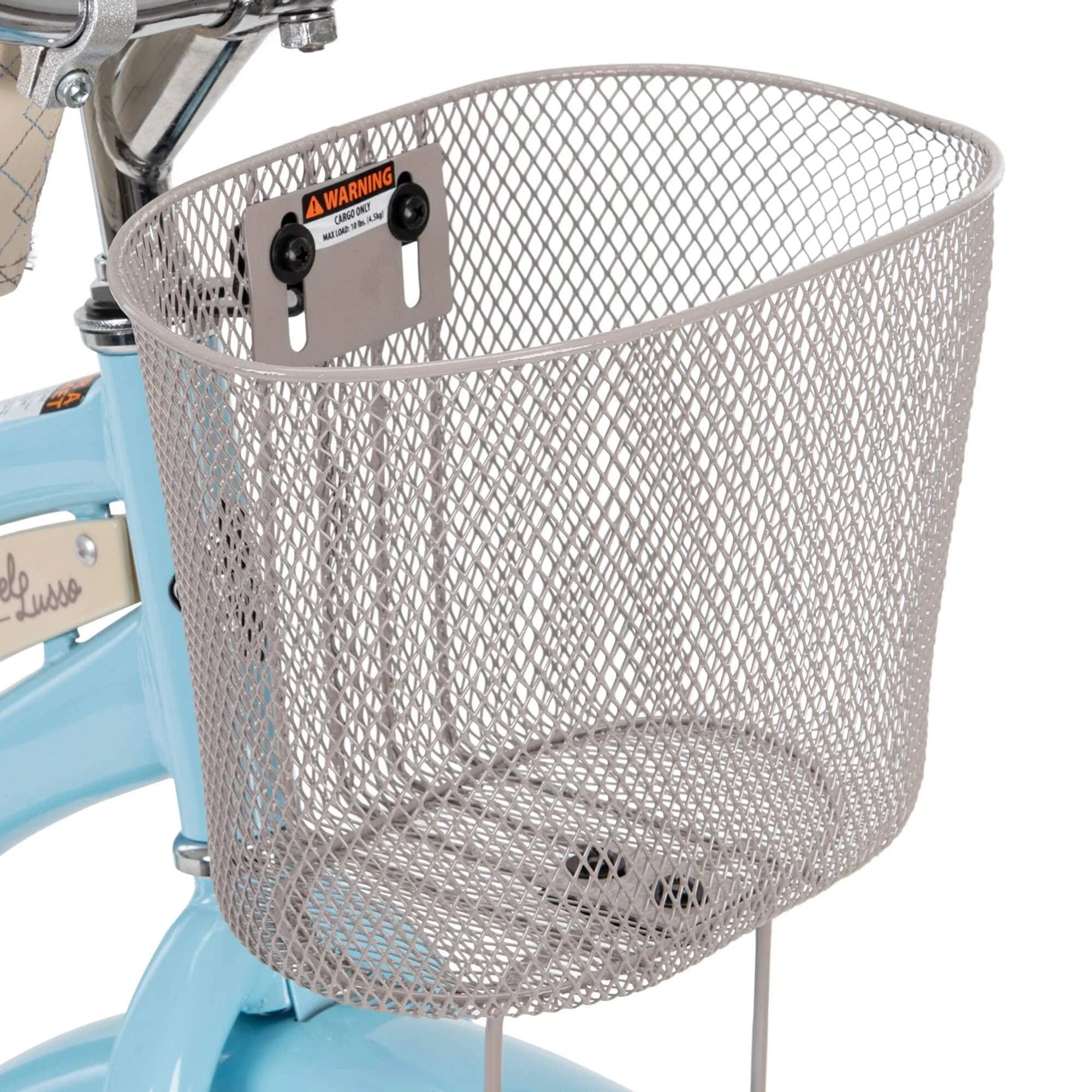 Huffy 24 in. Girls nel Lusso Women's Classic Beach Cruiser Bike. Light Blue - MadeInUSA