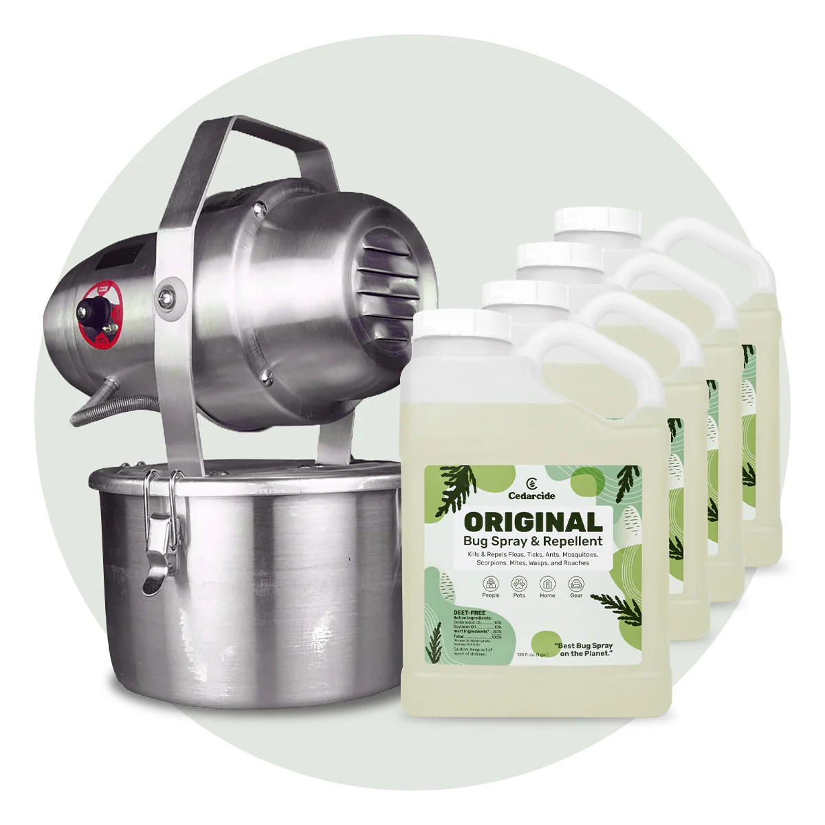 Indoor Fogging Kit for Mites. Fleas. Ants and More