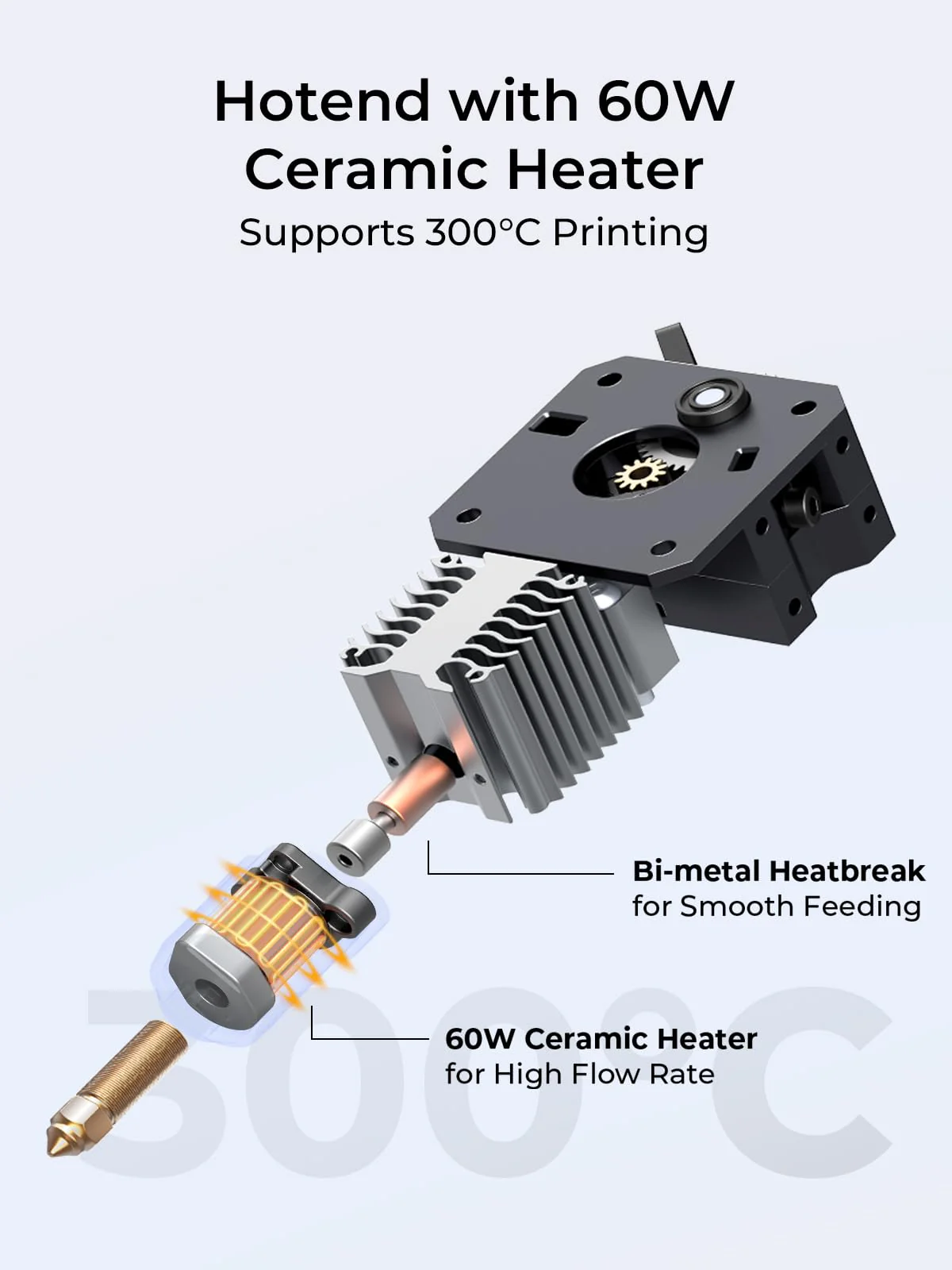 Creality Ender-3 V3 KE 3D Printer. 500 mm/s High-Speed