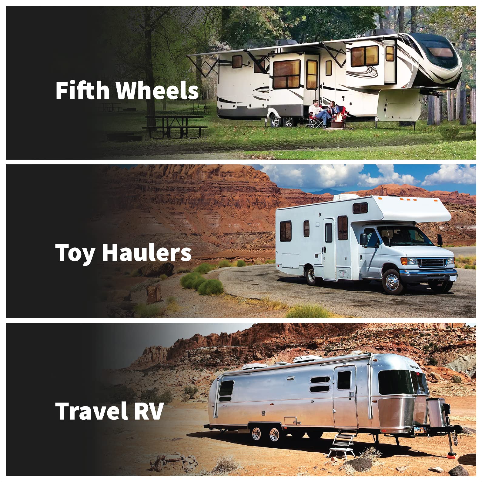 SnapPad Xtra 9 RV Round Leveling Jack Pads 6-Pack