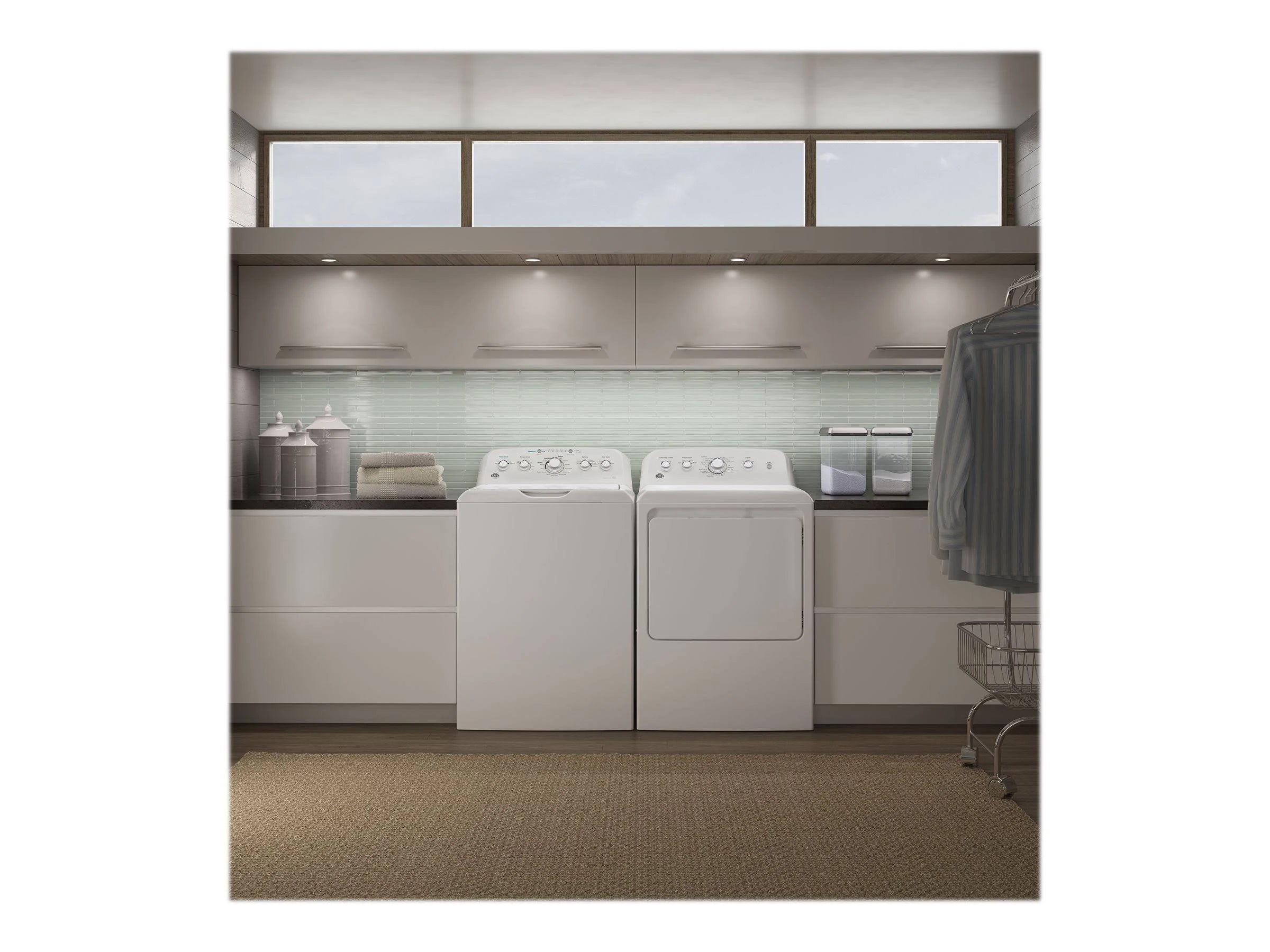 GE GTW465ASNWW 4.5 Cu. ft. White Top Load Washer - MadeInUSA