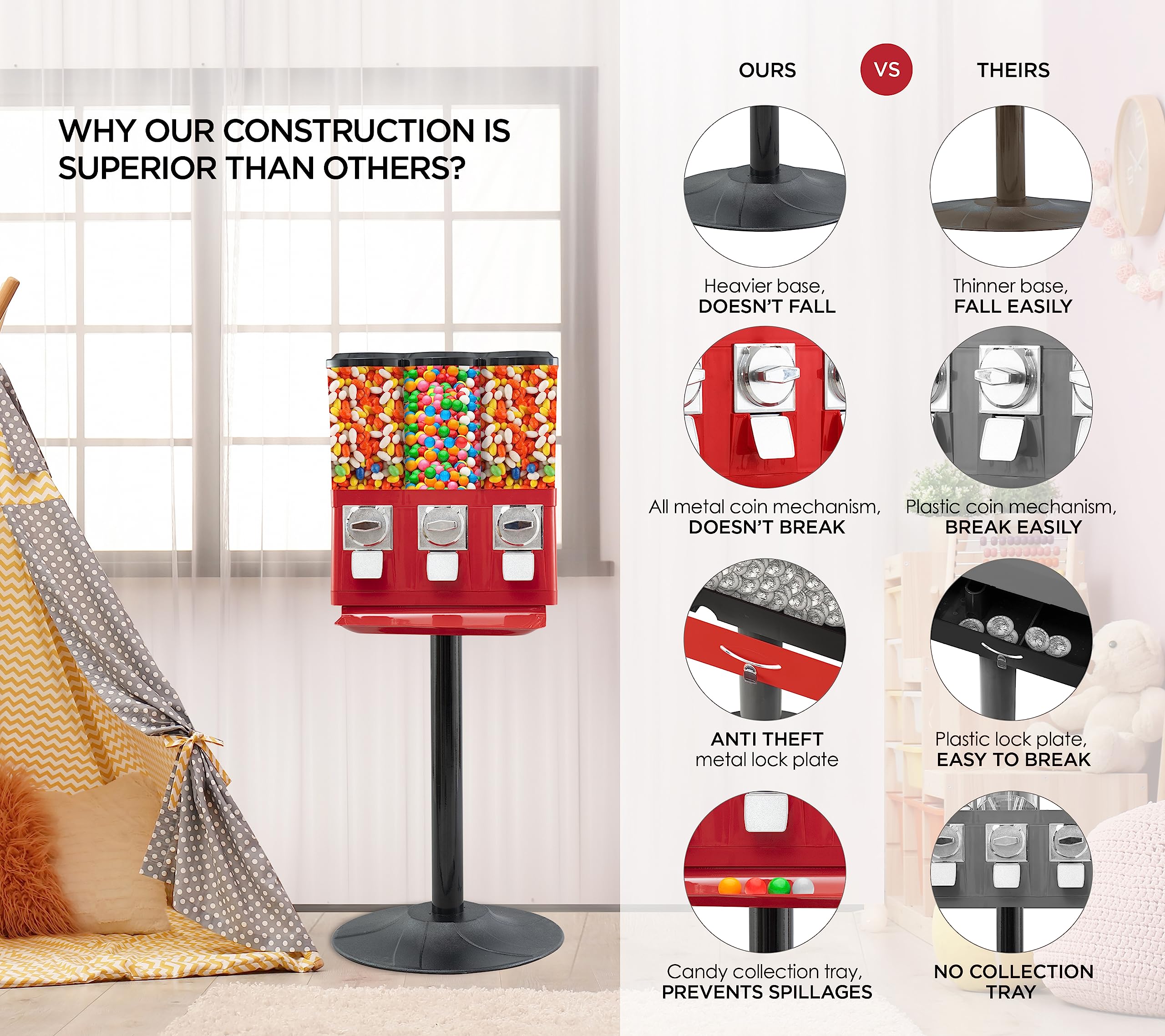 2025 Machines Dispenser Commercial Removable Canisters